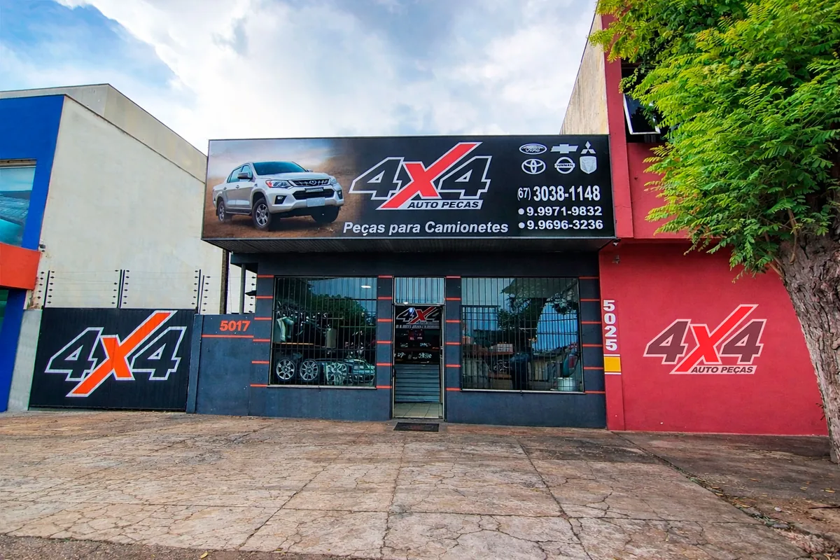 Loja 4X4 Auto Peças e Mecânica em Dourados MS